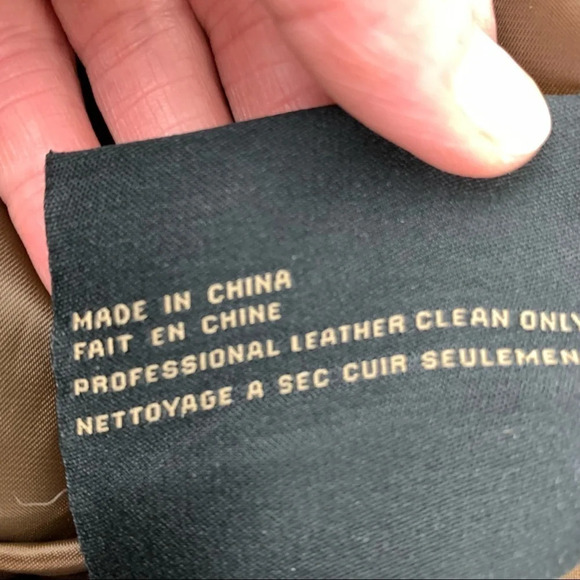 MEN'S Columbia Sportswear Company Leather Chore Coat  size Medium - Picture 6 of 10